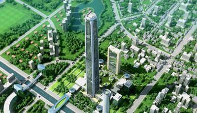 中国结构第一高楼 天津117大厦 597M